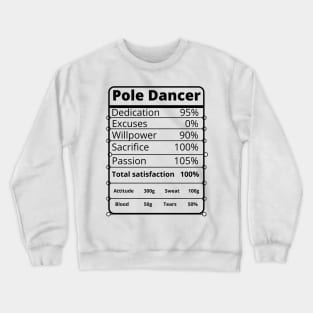 Pole Dancer - Pole Dance Design Crewneck Sweatshirt